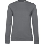 Damen-Sweatshirt ohne Kapuze #Set In - Elefantengrau XXL