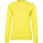 Damen-Sweatshirt ohne Kapuze #Set In - Solargelb L