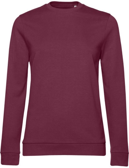 #Set In Damen Kapuzenpullover - Wein XXL