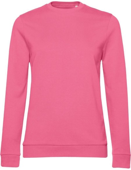 Damen-Sweatshirt ohne Kapuze #Set In - Pink Fizz XXL