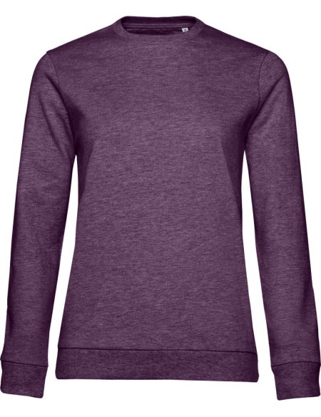 Damen-Hoodie #Set In - Heather Purple XS