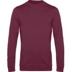 Pánská mikina bez kapuce #Set in - Burgundy S