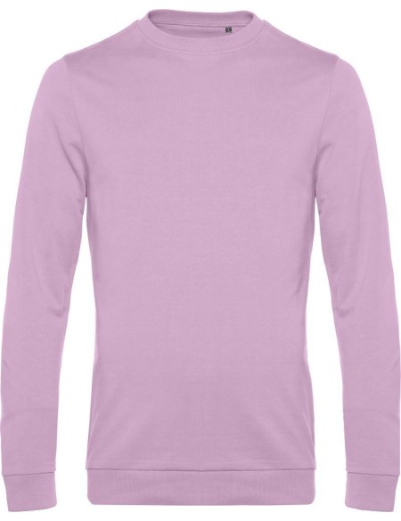 Herren-Sweatshirt ohne Kapuze #Set in - Candy Pink 3XL