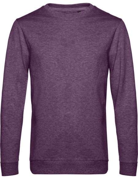 Pánská mikina bez kapuce #Set in - Heather purple M