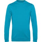 Herren-Sweatshirt ohne Kapuze #Set in - Hawaiiblau 3XL