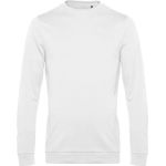 Herren-Sweatshirt ohne Kapuze #Set in - Weiß XXL