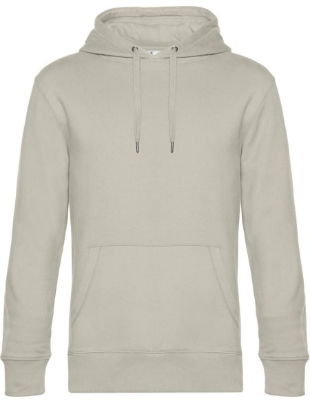 Herren Kapuzenpullover KING Hooded - Grauer Nebel XS