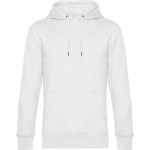 Pánská mikina s kapucí KING Hooded - Bílá 3XL
