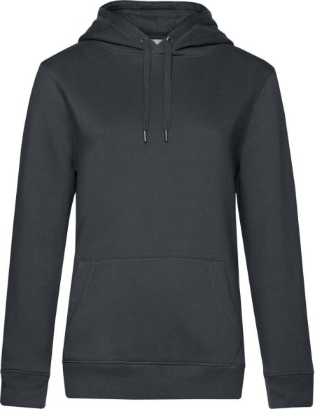 Damen-Kapuzenpullover KING Hooded - Asphalt 3XL
