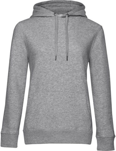 Dámská mikina s kapucí KING Hooded - Heather grey M