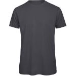 Herren T-Shirt B+C Inspire T aus Bio-Baumwolle - Dunkelgrau XXL