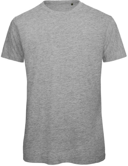 Pánské tričko B+C Inspire T z bio bavny - Sport grey L