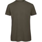 Herren T-Shirt B+C Inspire T aus Bio-Baumwolle - Khaki S