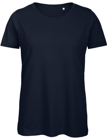 Damen T-Shirt B+C Inspire T aus Bio-Baumwolle - Navy XXL