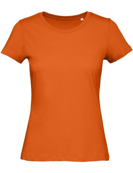 Damen T-Shirt B+C Inspire T aus Bio-Baumwolle - Urban Orange S