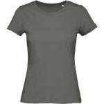 Dámské tričko B+C Inspire T z bio bavlny - Millennial khaki XL