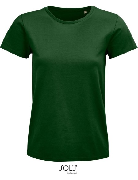 Damen-T-Shirt Pioneer – Flaschengrün 3XL