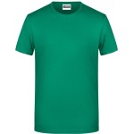 James+Nicholson 8008 Herren-T-Shirt aus Bio-Baumwolle – Irischgrün 3XL