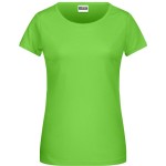 Damen-T-Shirt aus Bio-Baumwolle James+Nicholson 8007 – Limettengrün M