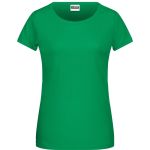 Dámské tričko z bio bavlny James+Nicholson 8007 - Fern green M