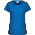 James+Nicholson 8007 Damen-T-Shirt aus Bio-Baumwolle – Royal XL