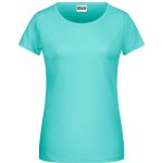 James+Nicholson 8007 Damen-T-Shirt aus Bio-Baumwolle – Mint M