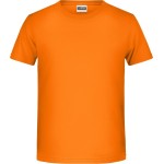 Chlapecké tričko z bio bavlny James+Nicholson 8008B - Oranžová XS