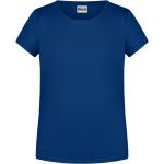 James+Nicholson Mädchen-T-Shirt aus Bio-Baumwolle 8007G – Dark Royal L
