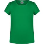 James+Nicholson 8007G Mädchen-T-Shirt aus Bio-Baumwolle – Farngrün XL