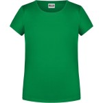 James+Nicholson 8007G Mädchen-T-Shirt aus Bio-Baumwolle – Farngrün XL
