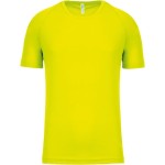 Herren-Sport-T-Shirt Kariban PA438 – Fluoreszierendes Gelb S