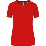 Damen Sport T-Shirt Kariban PA4013 - Rot S