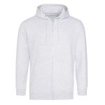 Herren-Kapuzenpullover mit Reißverschluss ZOODIE - Ash M