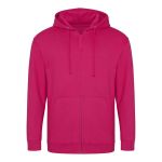 Herren-Kapuzenpullover mit Reißverschluss ZOODIE – Pink S