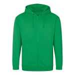 Herren-Kapuzenpullover mit Reißverschluss ZOODIE – Kelly Green XXL