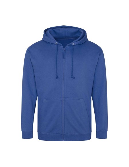 Herren-Kapuzenpullover mit Reißverschluss ZOODIE – Königsblau S