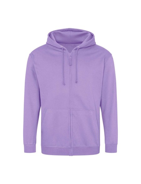 Pánská mikina na zip s kapucí ZOODIE - Digital lavender L