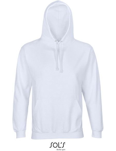 Unisex mikina s kapucí CONDOR - Creamy blue S