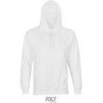 Unisex mikina s kapucí CONDOR - Bílá L