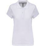 Damen Poloshirt Kariban K242 - Weiß S