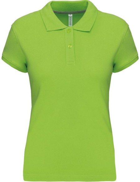 Damen-Poloshirt Kariban K242 – Limette XL