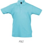 Kinderpoloshirt Summer Kids II - Atollblau 4 Jahre