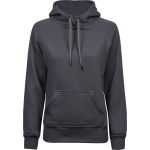 Damen Kapuzenpullover TeeJays 5431 - Dunkelgrau S