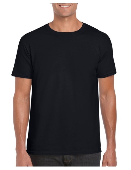 Herren T-Shirt Gildan GI64000 - Schwarz L