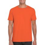 Herren T-Shirt Gildan GI64000 - Orange L