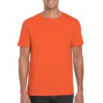 Herren T-Shirt Gildan GI64000 - Orange S