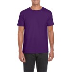 Herren T-Shirt Gildan GI64000 - Lila S