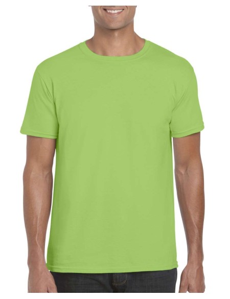 Herren T-Shirt Gildan GI64000 - Limettengrün L