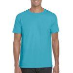 Herren T-Shirt Gildan GI64000 - Tropisches Blau S
