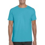 Herren T-Shirt Gildan GI64000 - Tropisches Blau S